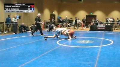 165 lbs Cons. Sub-quarters - Tyson Kirchner, Exodus Wrestling Club vs John Cheney IV, Sons Of Thunder