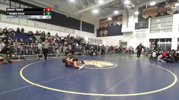 132 lbs Cons. Round 3 - Brody Perez, La Serna vs Ruben Soliz, San Fernando