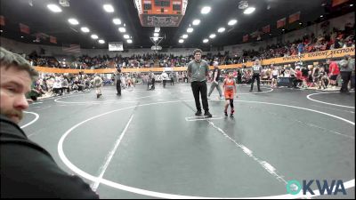 46 lbs Consi Of 8 #2 - Paul Velazquez, Lexington Wrestling Club vs Cory Clark, Norman Grappling Club