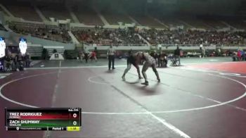 Quarterfinal - Trez Rodriguez, Morenci vs Zach Shumway, Winslow