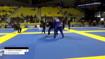 AARON HAROLD STROMAN vs GREGOR PETER BURTON 2024 Master International IBJJF Jiu-Jitsu North American Championship
