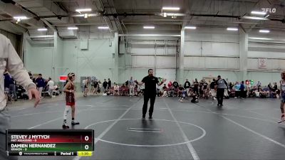 84 lbs Round 5 (8 Team) - Stevey J Mytych, Mat Assassins vs Damien Hernandez, Kraken