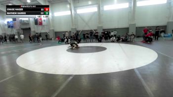 120 lbs Champ. Round 1 - Chase Hager, Riverton vs Mathew Harris, Payson