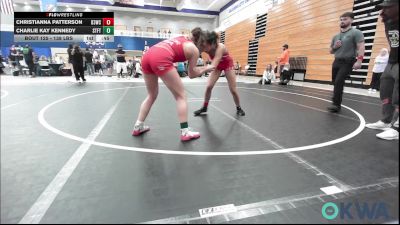 138 lbs 3rd Place - Christianna Patterson, D3 Wrestling Cluib vs Charlie Kay Kennedy, Standfast