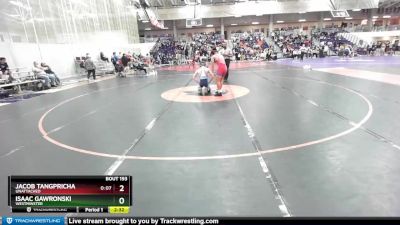 125 lbs Quarterfinal - Jacob Tangpricha, Unattached vs Isaac Gawronski, Westminster