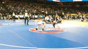 105 Class 2 lbs 3rd Place Match - Heidi McArthur, Seckman vs Juliana Tice, North Kansas City