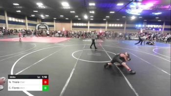 85 lbs Semifinal - Nixen Thiele, Coachella Valley WC vs Christopher Flores, NM Gold