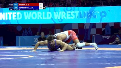 86 kg 1/8 Final - Zahid Valencia, United States vs Fateh Benferdjallah, Algeria