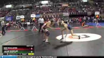 Champ. Round 1 - Koy McAllister, Ronan vs Jacob Shurtliff, Custer Co. (Miles City)