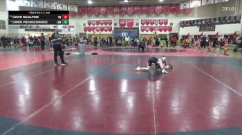 70 lbs Cons. Round 4 - Owen Pronschinske, LAW vs Gavin McAlpine, Pinnacle Wrestling