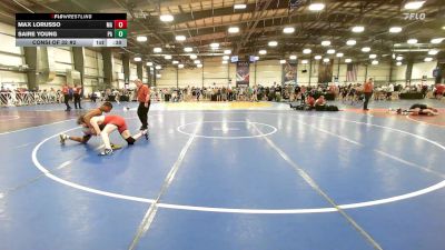 152 lbs Consi Of 32 #2 - Max LoRusso, MA vs Saire Young, PA