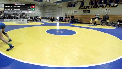 116 lbs Consi Of 16 #2 - Ryder Doleschal, J Serra vs Isaiah Rodriguez, Fort Lupton (CO)