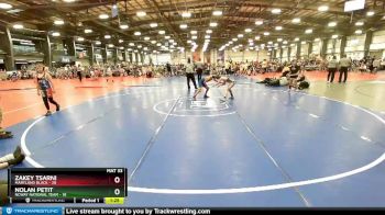 88 lbs Rd# 5- 3:45pm Friday Final Pool - Nolan Petit, NCWAY National Team vs Zakey Tsarni, Maryland BLACK