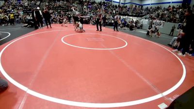 58 lbs Round Of 32 - Wyatt Sheets, Newcastle Youth Wrestling vs Asher Hodge, Standfast