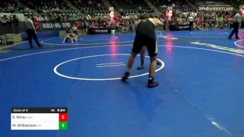 200 lbs Consolation - Garrett Ritter, Raw vs Maverick Williamson, Jay WC