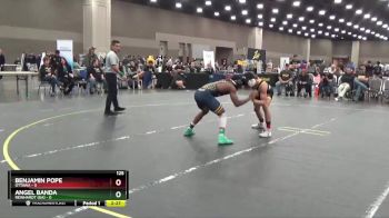 125 lbs 2nd Wrestleback (16 Team) - Benjamin Pope, Ottawa vs Angel Banda, Reinhardt (GA)