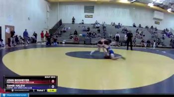 113 lbs Cons. Round 1 - John Bissmeyer, Fighting Irish Wrestling Club vs Tamir Halevi, Carmel USA Wrestling Club