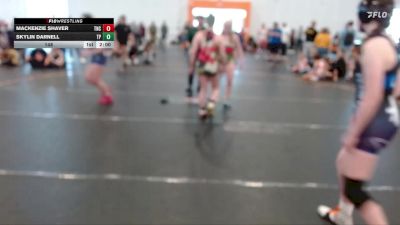 148 lbs Round 2 (4 Team) - Emma Brown, Team Palmetto Purple vs Riley Johnson, NC Girls Wrestling Club
