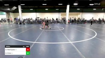 120 lbs Round Of 16 - Antonio Rodriguez, CA vs Anthony Knox, NJ