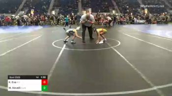 69 lbs Semifinal - Manny Novelli, Alaska Avalanche vs Kellen Eva, Atc