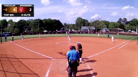 Replay: Tusculum vs Newberry - DH | Apr 20 @ 2 PM