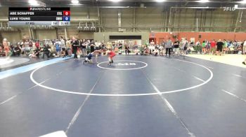 57 kg 3rd Place - Abe Schaffer, Steller Trained Embo - HSE vs Luke Young, Sea-Monkey Round-Up - HSE