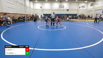 107 lbs Semifinal - Manuel Sedillo, LV Bears WC vs Jimmy Urban, Daniel Cormier WA