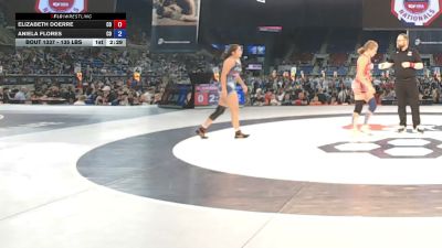 135 lbs Cons. Sub-rd Of 32 - Elizabeth Doerre, Colorado vs Aniela Flores, Colorado