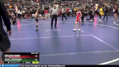 65 lbs Cons. Round 3 - Treyson Goebel, MWC Wrestling Academy vs Wyatt Michelson, Moen Wrestling Academy