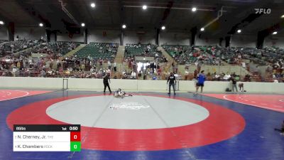 85 lbs Consolation - Nicholas Cherney, Jr., The Storm Wrestling Center vs Kannon Chambers, Rockmart Takedown Club