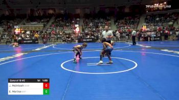 85 lbs Consolation - Jasper McIntosh, Bearcat Takedown Club vs Erblin Morina, Bartlesville WC