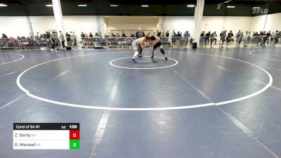 150 lbs Consi Of 64 #1 - Zach Gerby, NY vs Owen Maxwell, VA