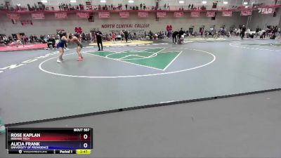 124 A Cons. Round 3 - Alicia Frank, University Of Providence vs Rose Kaplan, Indiana Tech