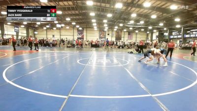 152 lbs Consi Of 32 #2 - Timmy Fitzgerald, TX vs Jack Barz, MN