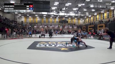 100 lbs 5th Place Match - Colin Smith, Iowa vs Reed Rider, Moen Wrestling Academy