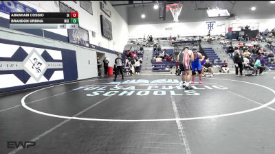 285 lbs Consi Of 8 #2 - Abraham Cossio, Southeast vs Brandon Urbina, McLain