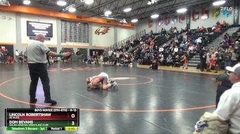 N-13 lbs Semifinal - Lincoln Robertshaw, DC Elite vs Dom Bevans, Solon Spartan Wrestling Club