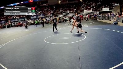 D 2 150 lbs Cons. Semi - Connor Locke, North DeSoto vs Karter Deculus, Teurlings Catholic