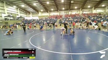 80 lbs Quarterfinal - Robinson Zukeran, Utah vs Jesse Grossman, Montana