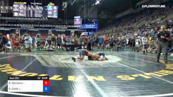 152 lbs Rnd Of 128 - Aaron Gandara, Arizona vs Alexander Clark, Georgia