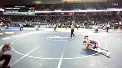 II-170 lbs 7th Place Match - Landen Gadway, Saranac vs Jaxon Torres, Granville/Whitehall