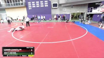 113 lbs Cons. Round 4 - Conner Chancellor, Team Tulsa Wrestling Club vs Brett Kiecker, JARO Wrestling Academy