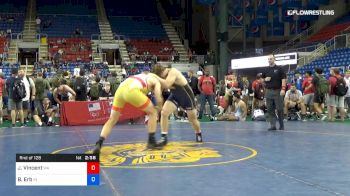 220 lbs Rnd Of 128 - Jacob Vincent, Washington vs Braydon Erb, Indiana
