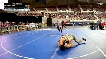 190-D2 Cons. Round 3 - Gabriel Ruiz, Pueblo High School vs James Wirth, Canyon Del Oro High School