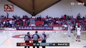 Replay: Wheaton (MA) vs Clark (MA) | Jan 25 @ 4 PM