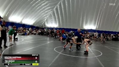 84 lbs Round 6 (8 Team) - Tiki Enold, Lake WC vs Kolton Hartman, Olmsted Falls