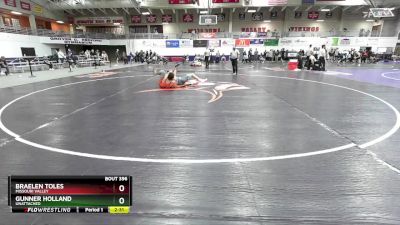 174 lbs Cons. Round 5 - Braelen Toles, Missouri Valley vs Gunner Holland, Unattached