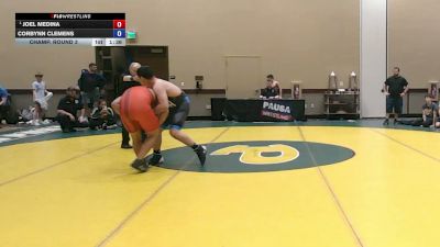 225 lbs Champ. Round 3 - Joel Medina vs Corbynn Clemens