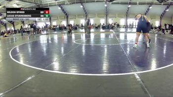 285 lbs Champ. Round 1 - Wilson Spires, Unattached- West Virginia vs Lucas Stuerenberg, Unattached