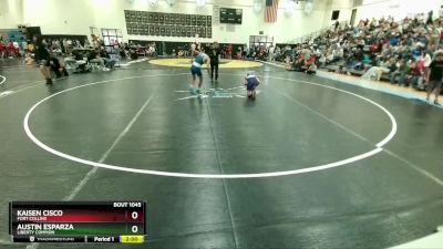 113-118 lbs Round 3 - Austin Esparza, Liberty Common vs Kaisen Cisco, Fort Collins